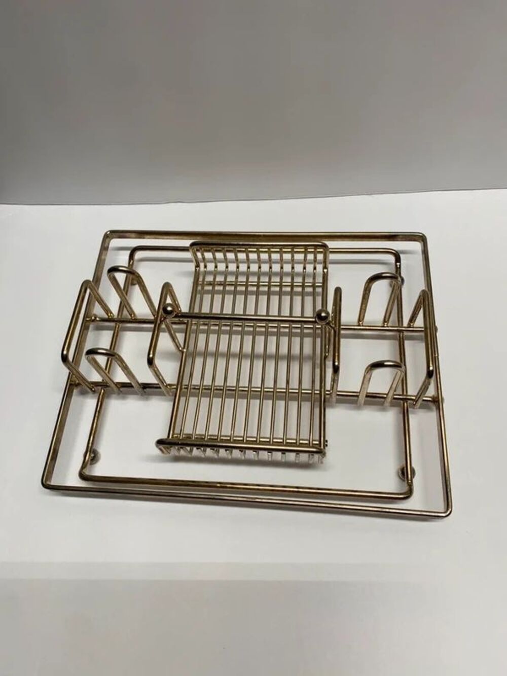 ^buffet flatware caddy and organizer Mid-Century Modern (MCM)